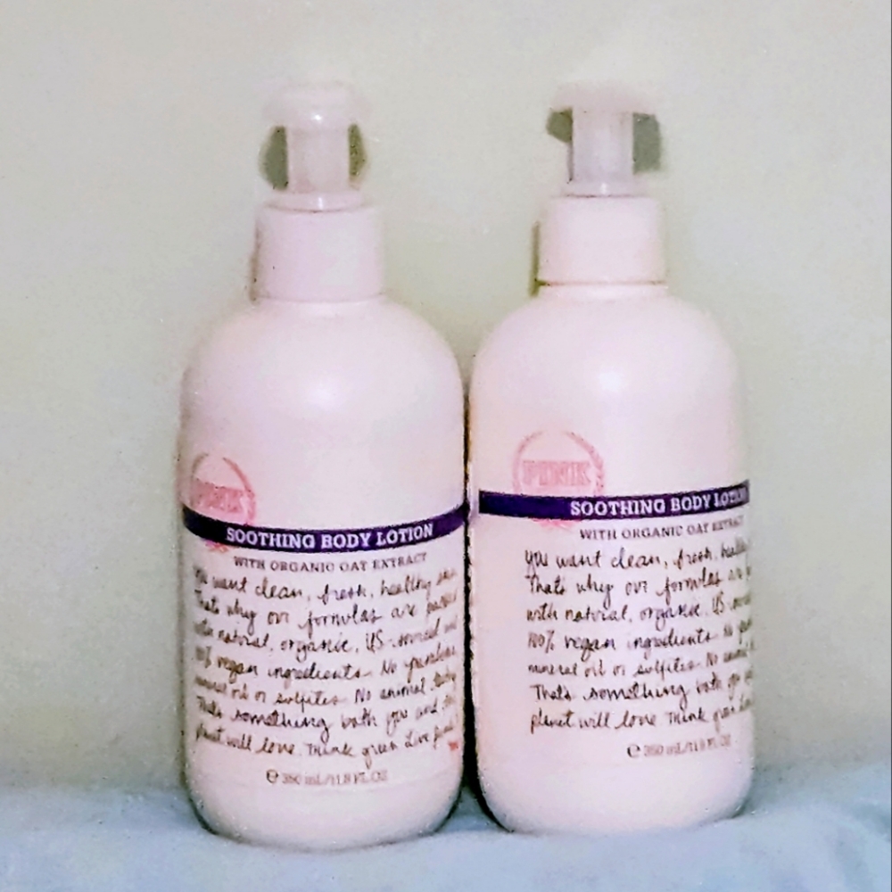 New 2 Victoria's Secret PINK Soothing Natural Oat Body Lotion